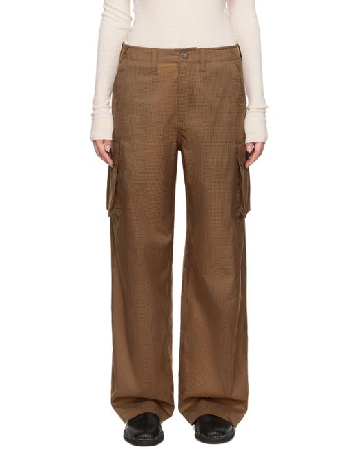 Pantalon Cargo Mount Brun Our Legacy en coloris Brown
