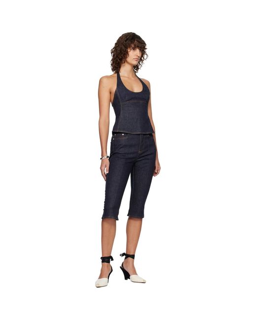 Jacquemus Blue 'The Lavoir De-Nîmes Denim' Top