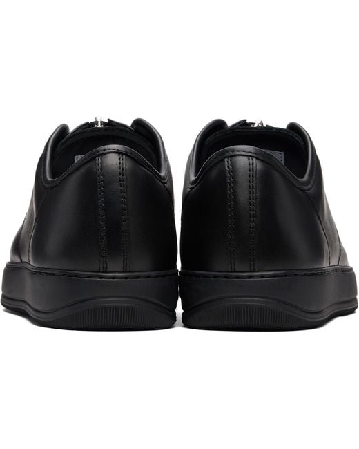 Lanvin Black Dbb1 Zip Sneakers for men