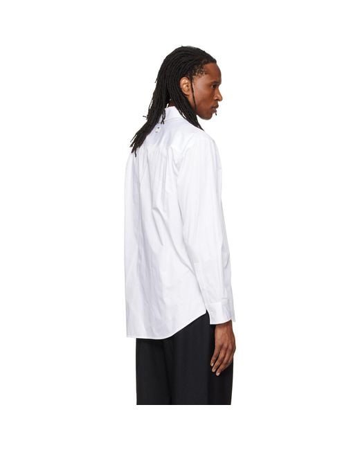 Wooyoungmi White Regular Shirt for men