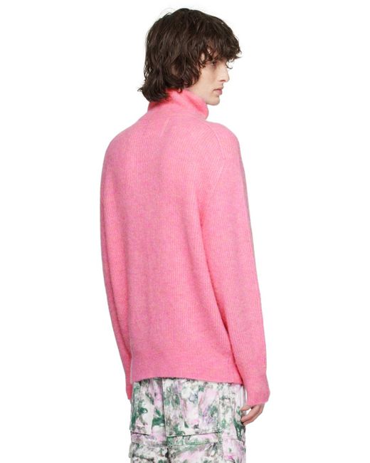 Isabel Marant Pink Bryson Sweater for men