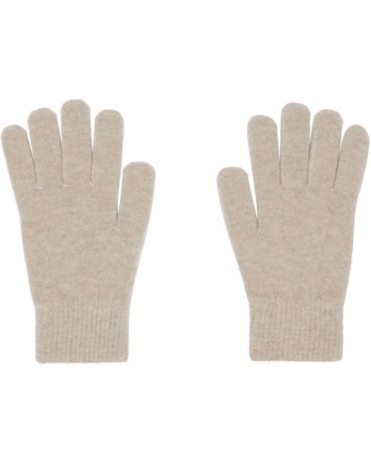 Gants En Cachemire Yves Salomon en coloris Black