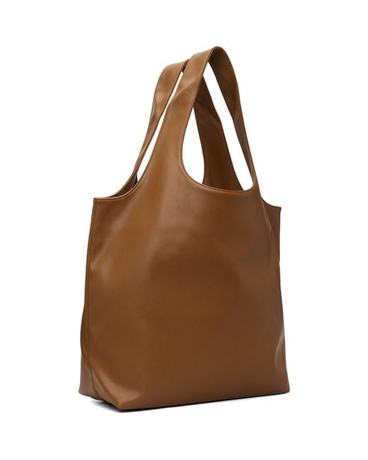 A.P.C. Brown Tan Ninon Tote