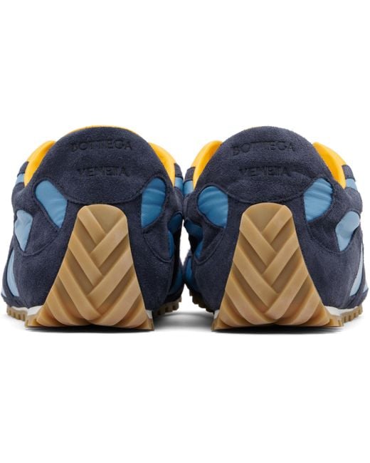 Bottega Veneta Blue Orbit Flash Sneakers for men