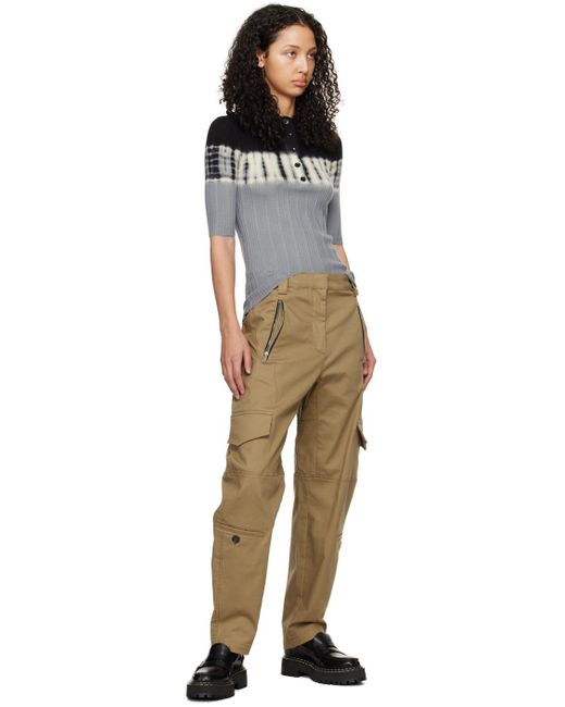 Proenza Schouler Natural Khaki Jackson Cargo Pants