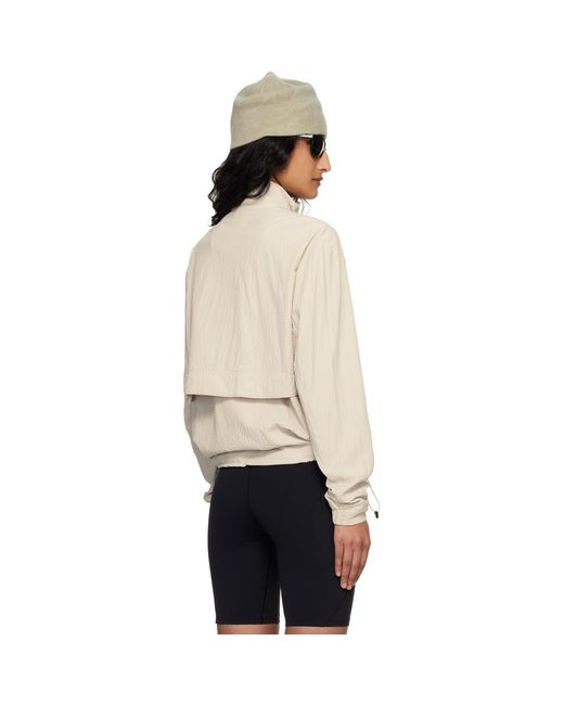 On Shoes Black Courtside 1/2 Zip Eaze Jacket