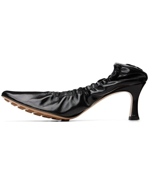 Bottega Veneta Black Sofia Heels