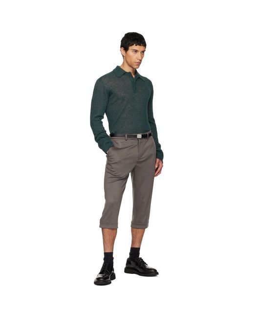 Rier Multicolor Alpaca & Silk Polo for men