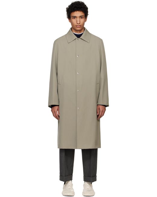 メンズ Jil Sander グリーン Sport コート Black