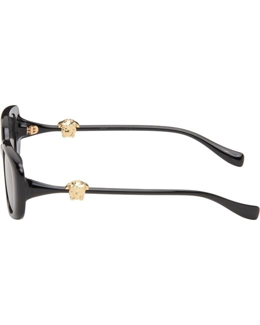 Versace Black Pillow Medusa Sunglasses