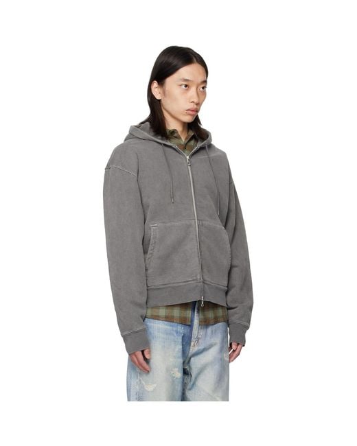 Our Legacy Gray Rascal Hoodie for men