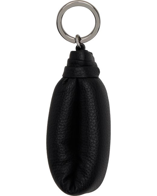 メンズ Lemaire ブラウン Wadded キーチェーン Black