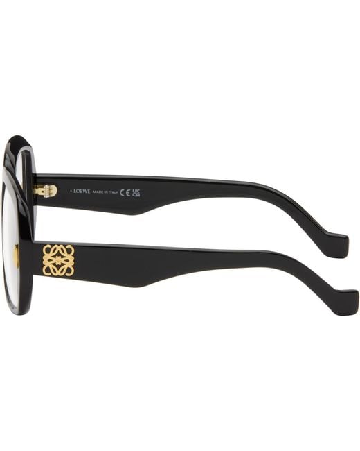 Loewe Black Anagram Glasses