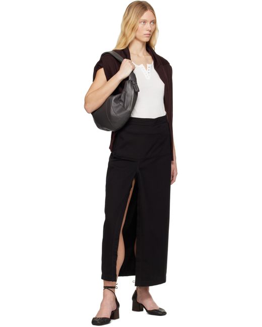 Lemaire グレー Fortune Croissant バッグ Black
