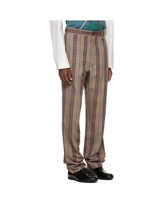 Vivienne Westwood Natural Cruise Trousers for men