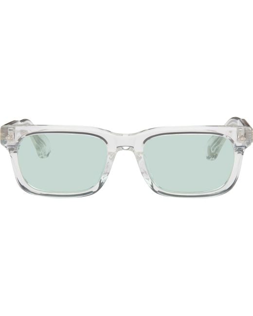 Lunetterie Generale Gray Transparent 'Mastroianni' Sunglasses for men