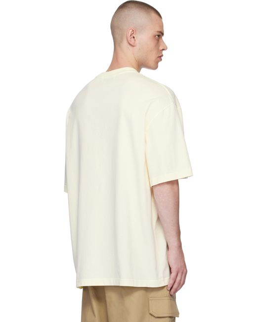 メンズ Ambush オフホワイト ボールチェーン Tシャツ White