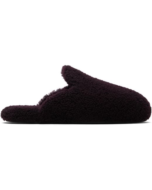 Tekla Black Home Slippers for men