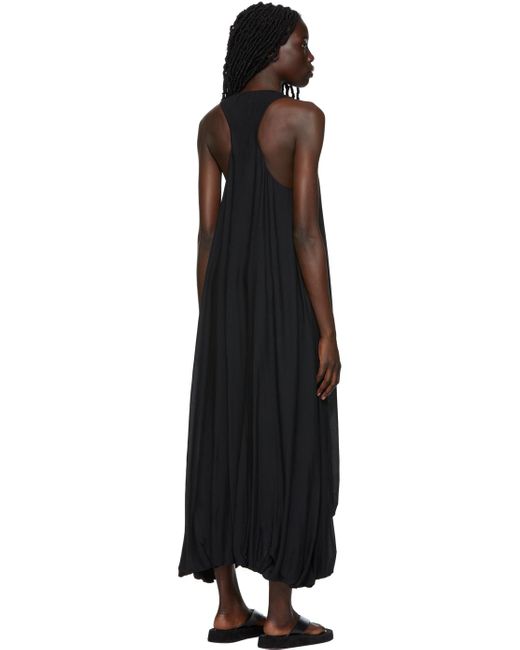 The Row Black Ssense Exclusive Copo Maxi Dress
