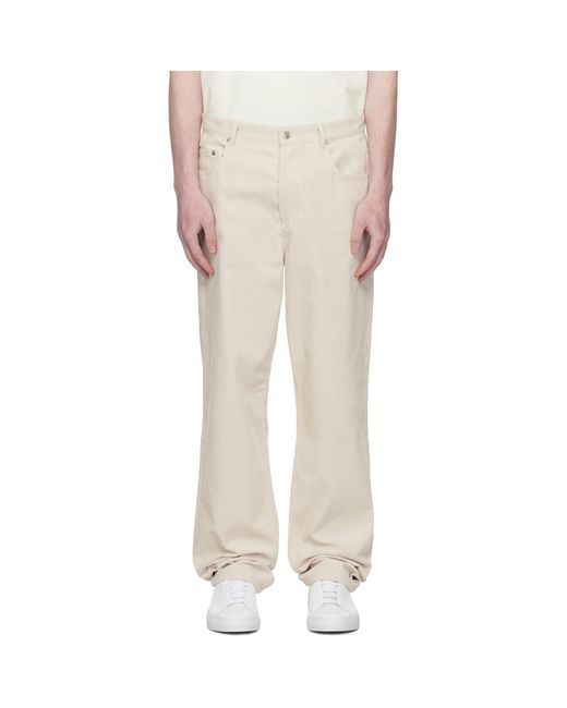A.P.C. Natural Off- Fairfax Trousers for men