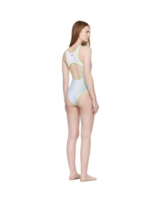 Casablanca Black Gradient Printed Swimsuit