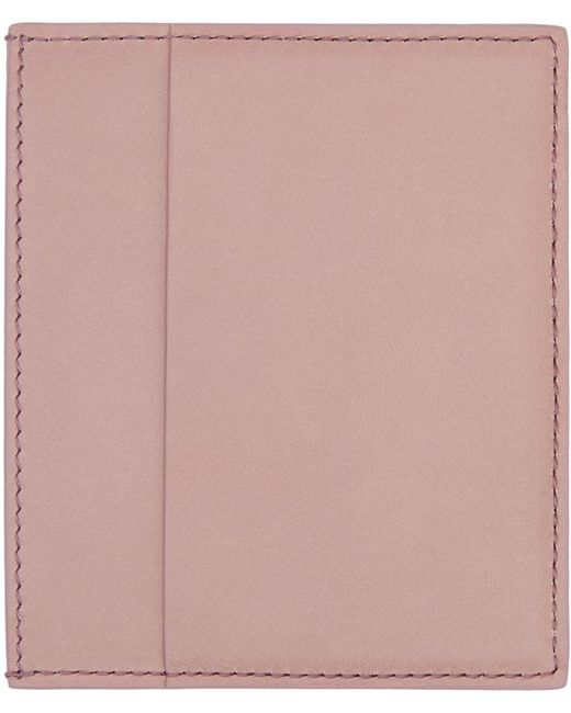 Porte-cartes carré rose Rick Owens pour homme en coloris Pink