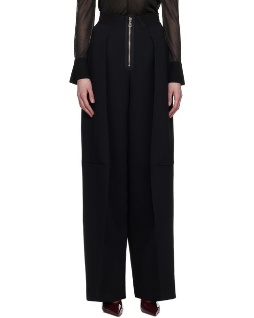 Jean Paul Gaultier ブラック The Crepe トラウザーズ Black