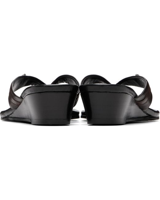 Paloma Wool Black Felipa Heeled Sandals