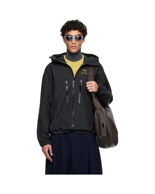 Arc'teryx Black Alpha Sv Jacket for men