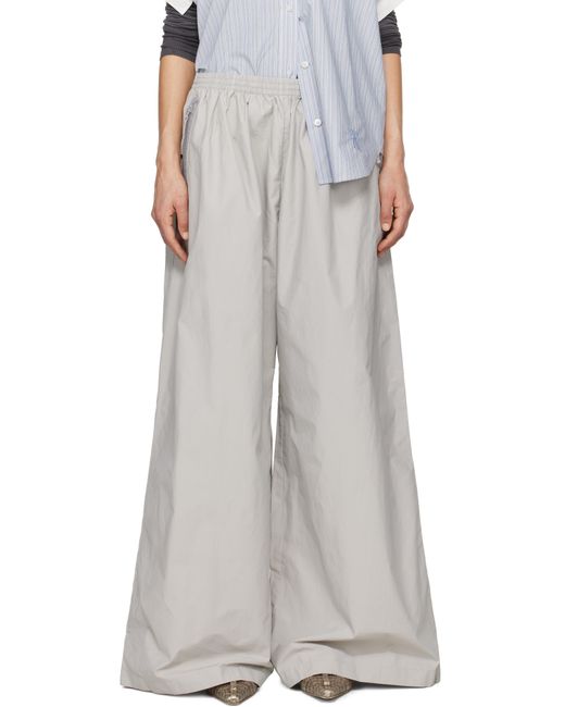 Acne グレー リラックスフィット ラウンジパンツ White
