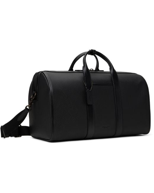 COACH Black Gotham 45 Duffle Bag for men