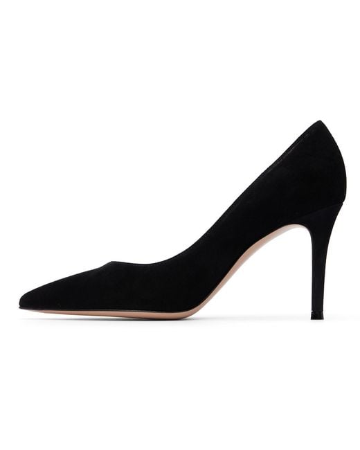 Gianvito Rossi Black Gianvito 85 Heels