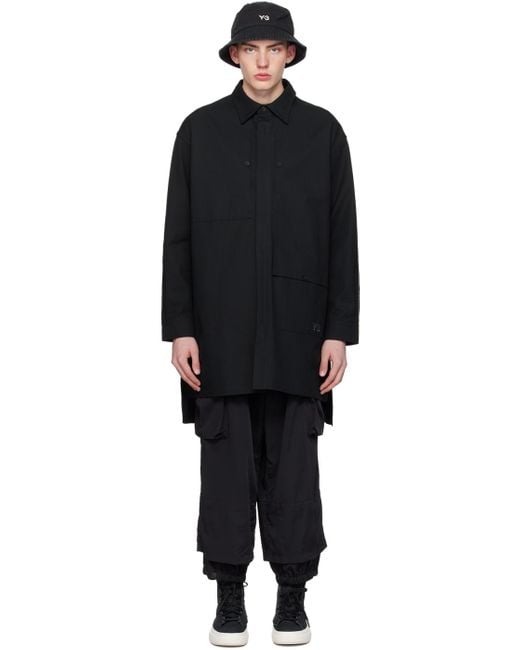 Y-3 Black Workwear Jacket for men