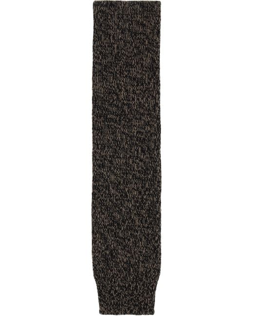 Our Legacy Black Sleeve Scarf for men