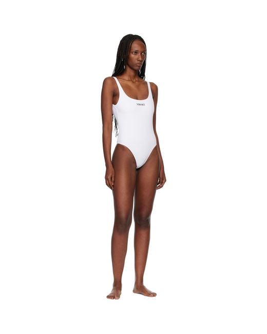 Versace Black One-Piece Swimsuit