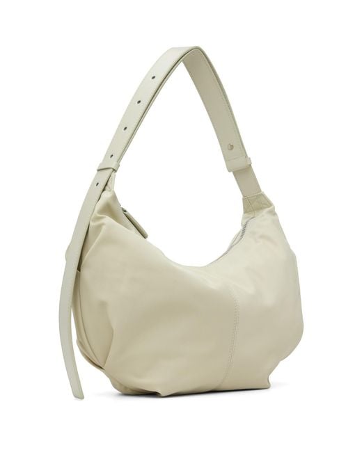 NOTHING WRITTEN Metallic Off- Ht Nylon Shoulder Bag