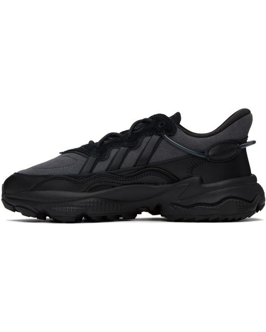 Adidas Originals Black & Gray Ozweego Tr Sneakers for men