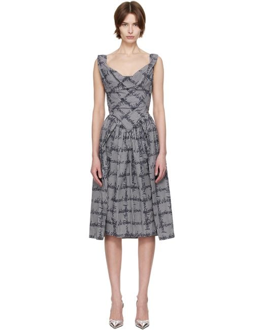 Vivienne Westwood Black Sunday Midi Dress