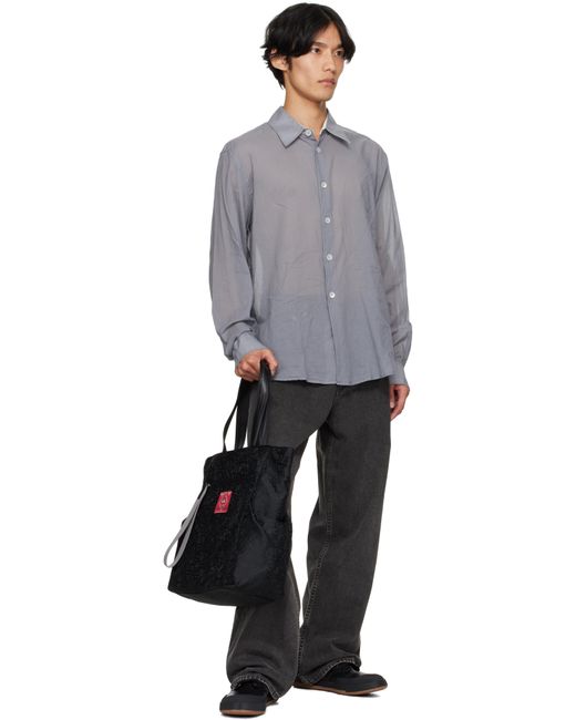 メンズ Vivienne Westwood ブラック ミディアム Henry トートバッグ Black