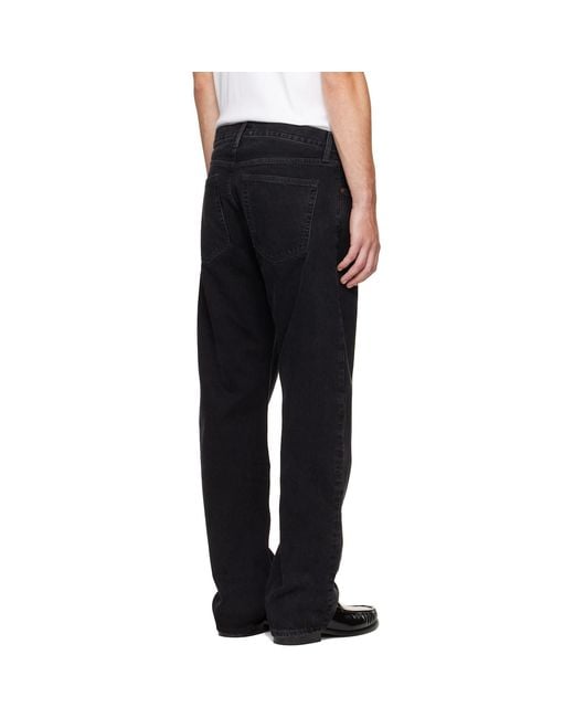 Agolde Black Magnus Trouser Jeans for men
