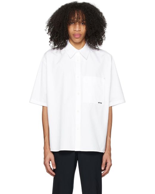 Wooyoungmi White Button Shirt for men