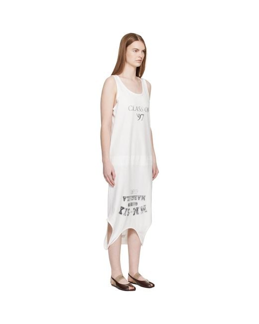 MM6 by Maison Margiela Black Multi Wear Cotton Jersey Midi Dress