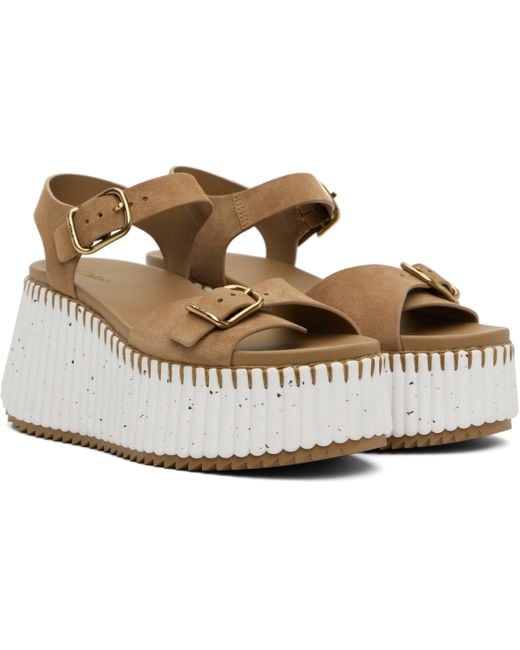 Chloé Black Nama Sandals