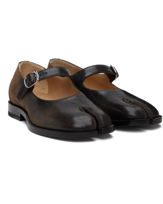 Maison Margiela Black Tabi Mary-jane Ballerina Flats