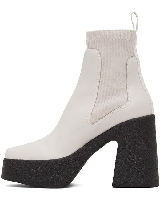 Stella McCartney Black Skyla Heeled Sock Boots