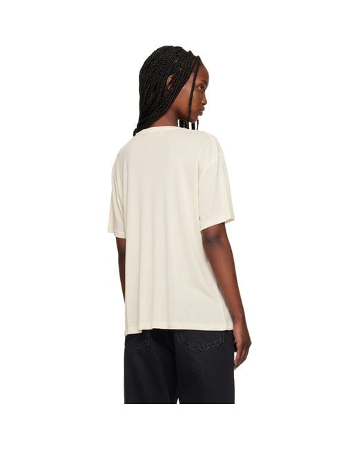 Studio Nicholson Black Rond T-Shirt