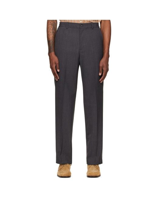 A.P.C. Blue Dylan Trousers for men