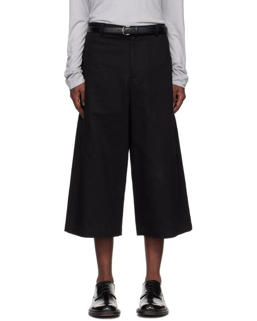 Galilee-By-Sea Black Ruff Shorts for men