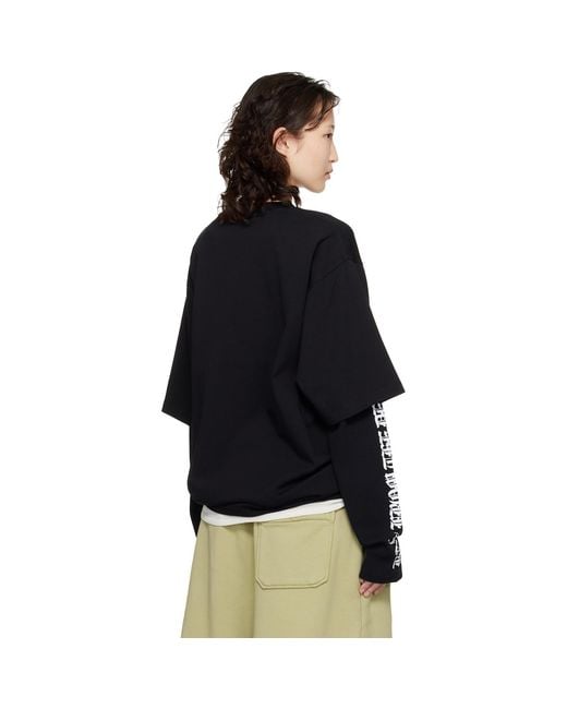 Lu'u Dan Black Double Deck T-Shirt