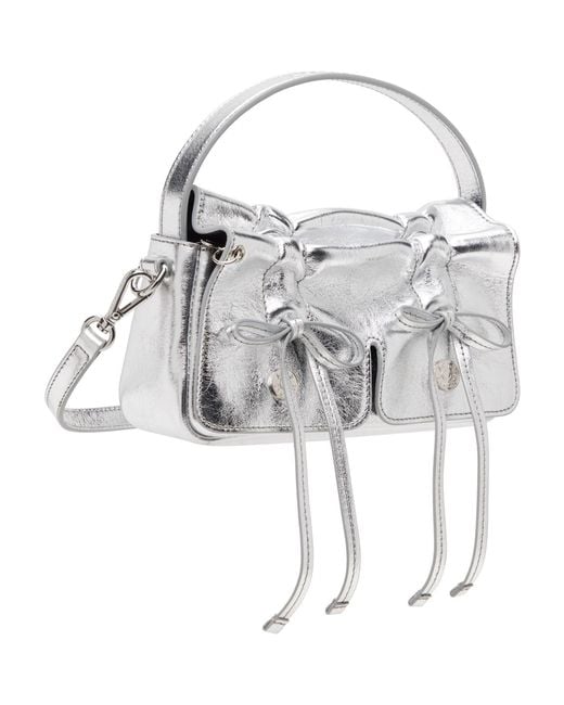 Acne Metallic Multipocket Bag